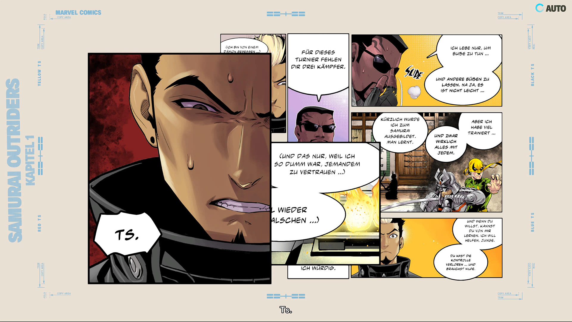 Ghost Rider und Blade Story-Mode