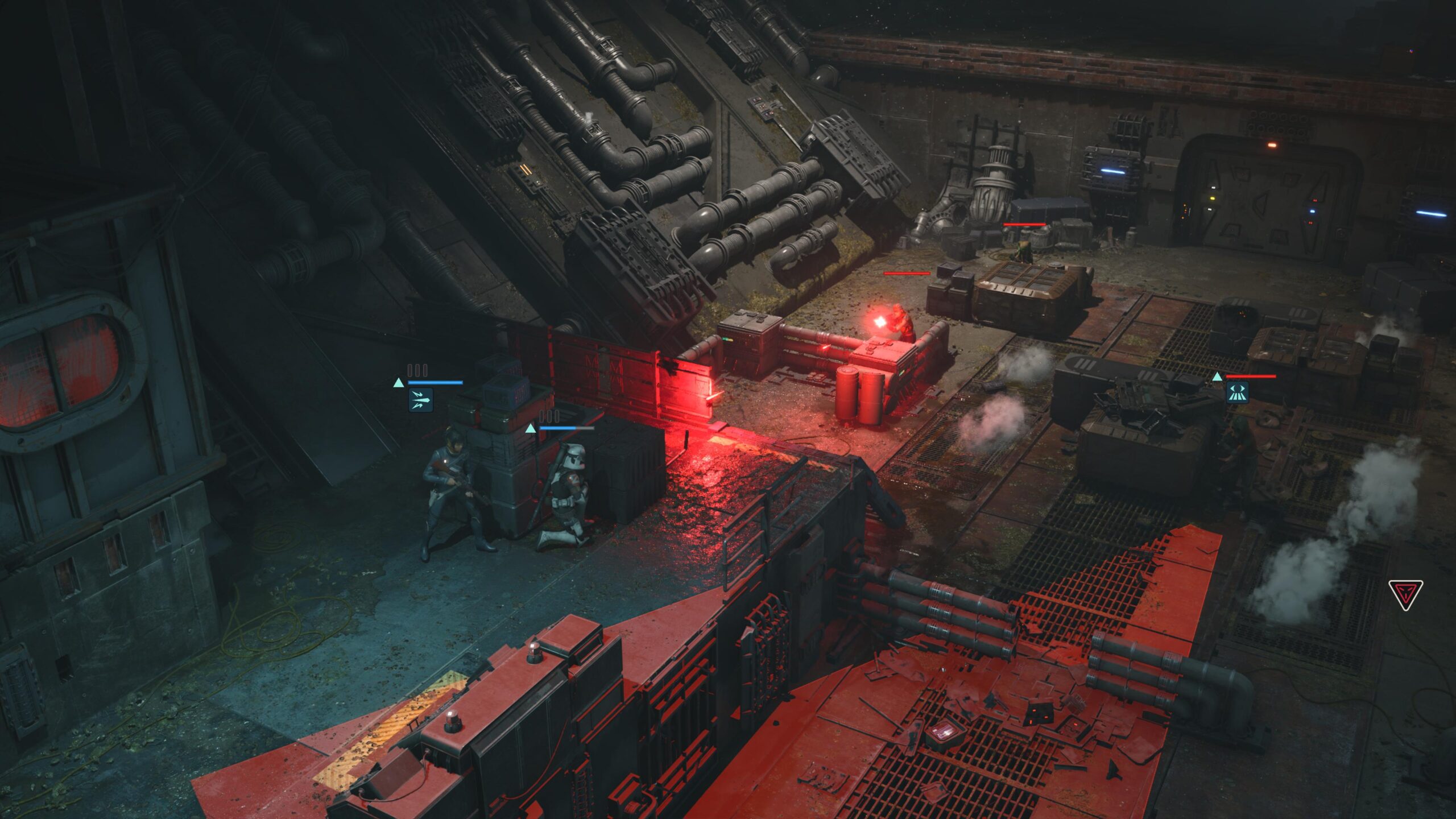 Gameplay beim Abwasserkanal in Star Wars Zero Company