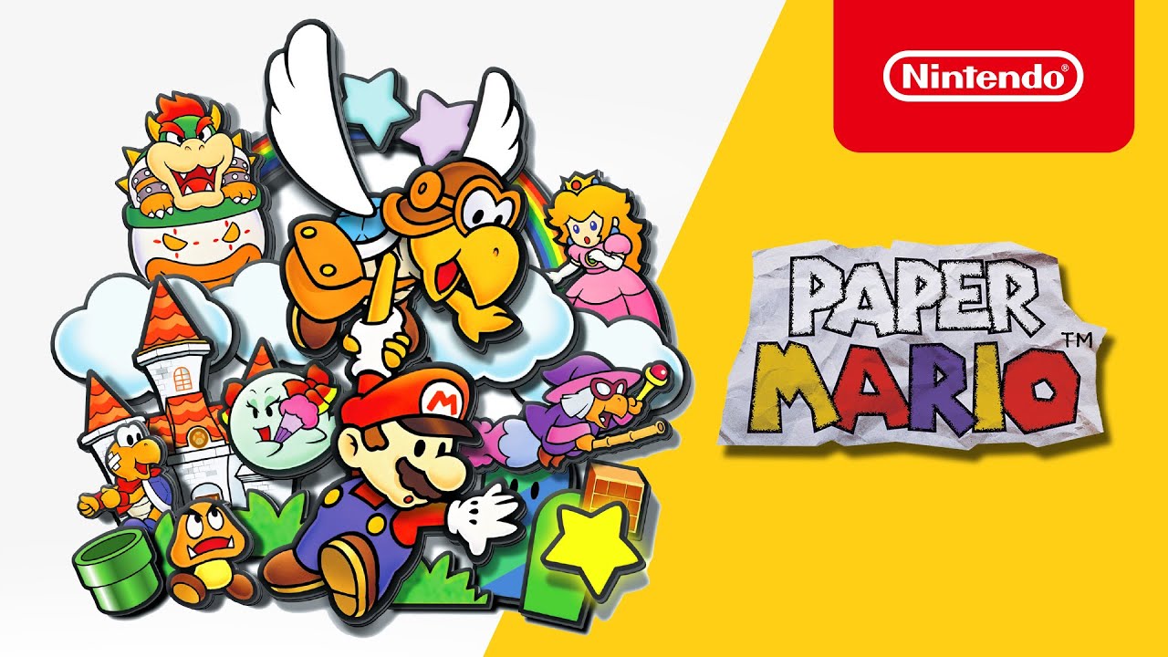 Paper Mario erweitert N64 Line-Up der Switch - Retro Gaming Crew