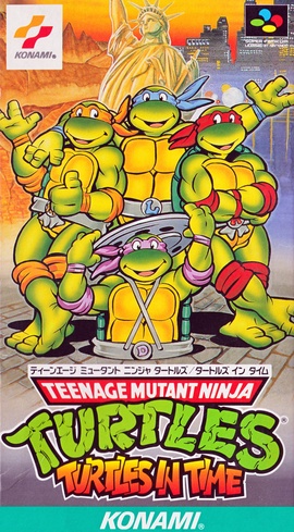 Teenage Mutant Ninja Turtles: Turtles in Time Cover