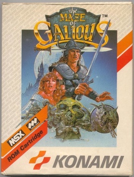 Knightmare II: The Maze of Galious Cover
