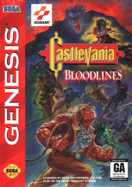 Castlevania: Bloodlines Cover